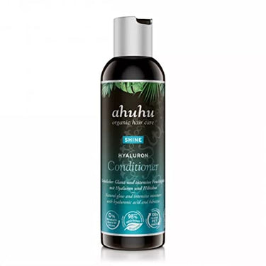 ahuhu SHINE Hyaluron Conditioner (200 ml) – Pflegende Haarspülung für strahlenden Glanz mit Hyaluron & Hibiskus Extrakt, verbessert spürbar die Kämmbarkeit & Elastizität, vegane Haarpflege im Sale